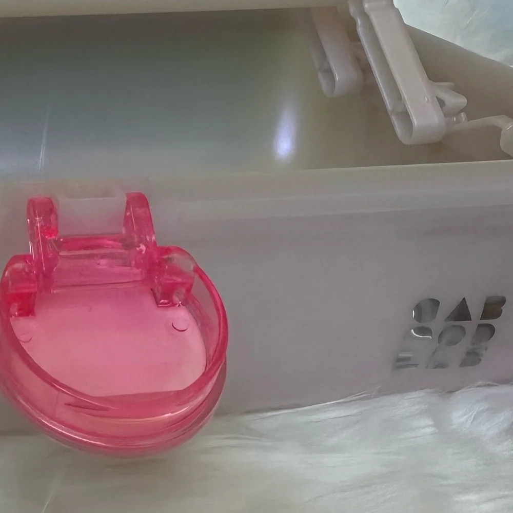 Caboodles Mint and Lavender Makeup Organizer